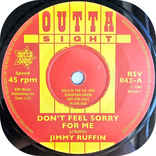 Jimmy Ruffin - Don't Feel Sorry For Me - Outta Sight