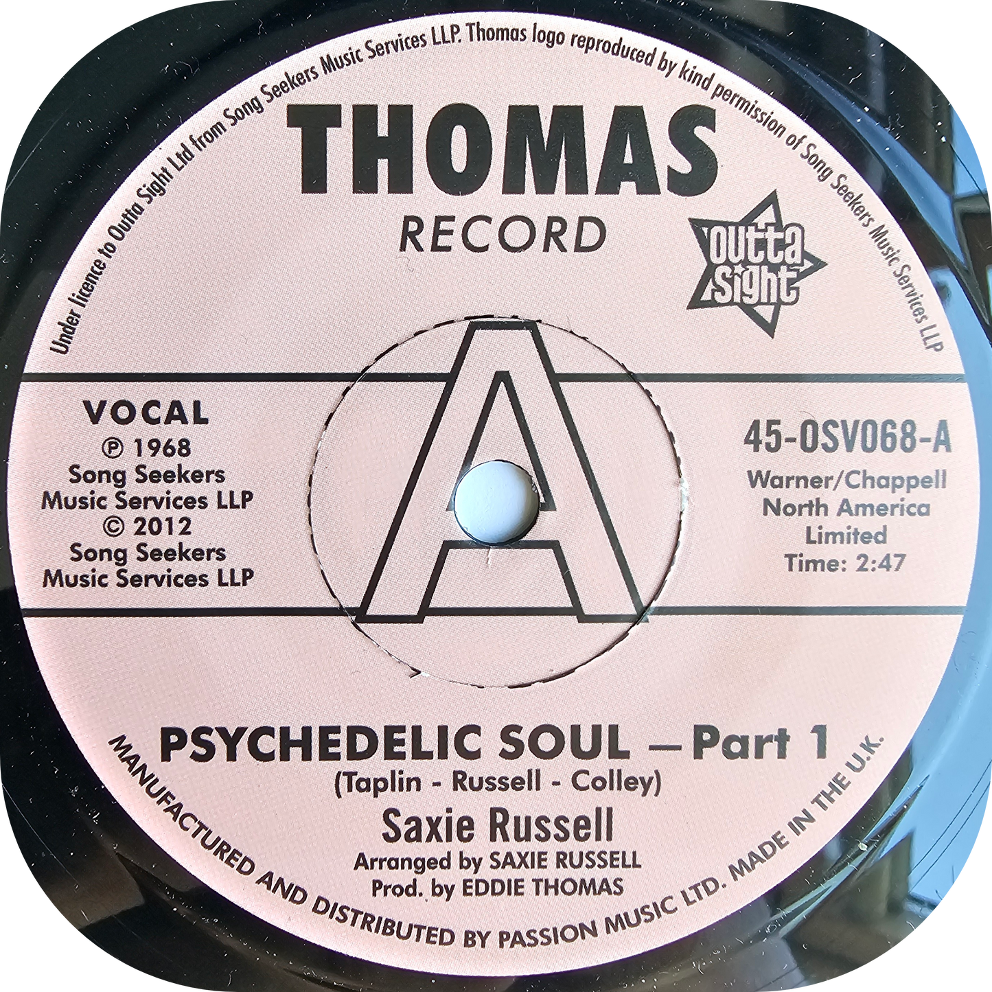 Saxie Russell - Psychedelic Soul - Thomas