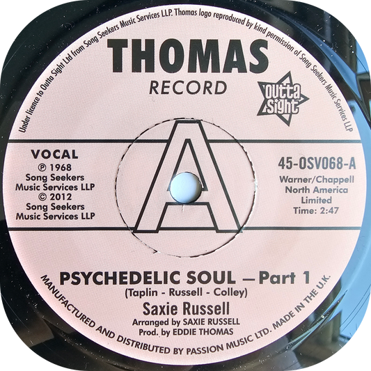 Saxie Russell - Psychedelic Soul - Thomas