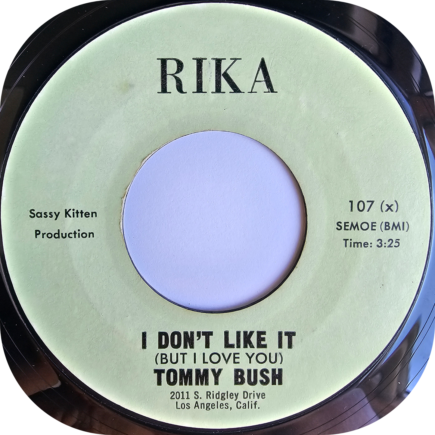 Tommy Bush - I Don't Like It - Rika