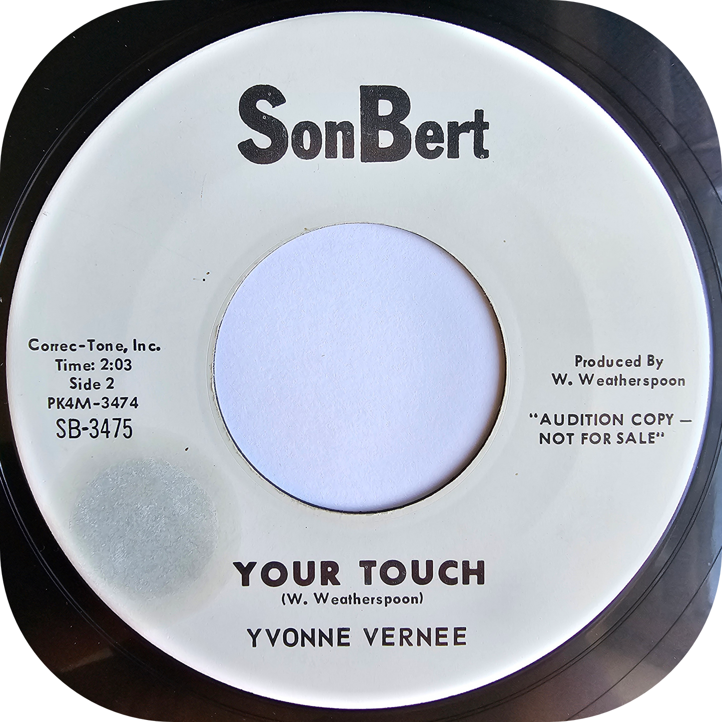 Yvonne Vernee - It's Been A Long Time - SonBert DEMO