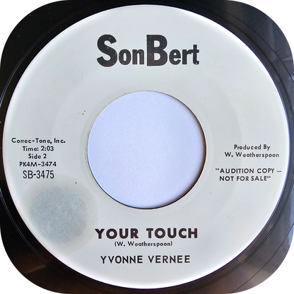 Yvonne Vernee - It's Been A Long Time - SonBert DEMO
