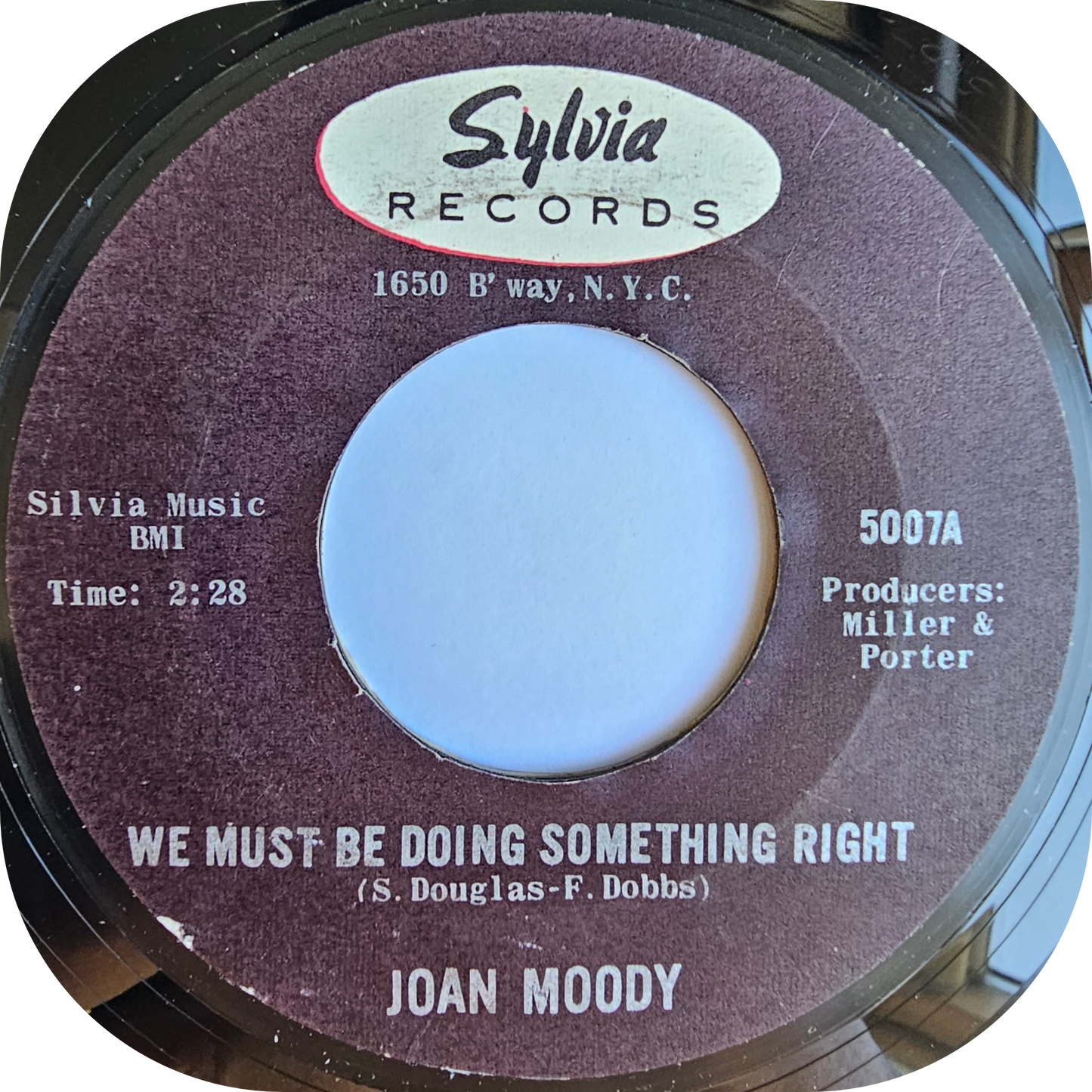 Joan Moody - We Must Be Doing Something Right - Sylvia