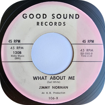 Jimmy Norman - What About Me - Good Sound