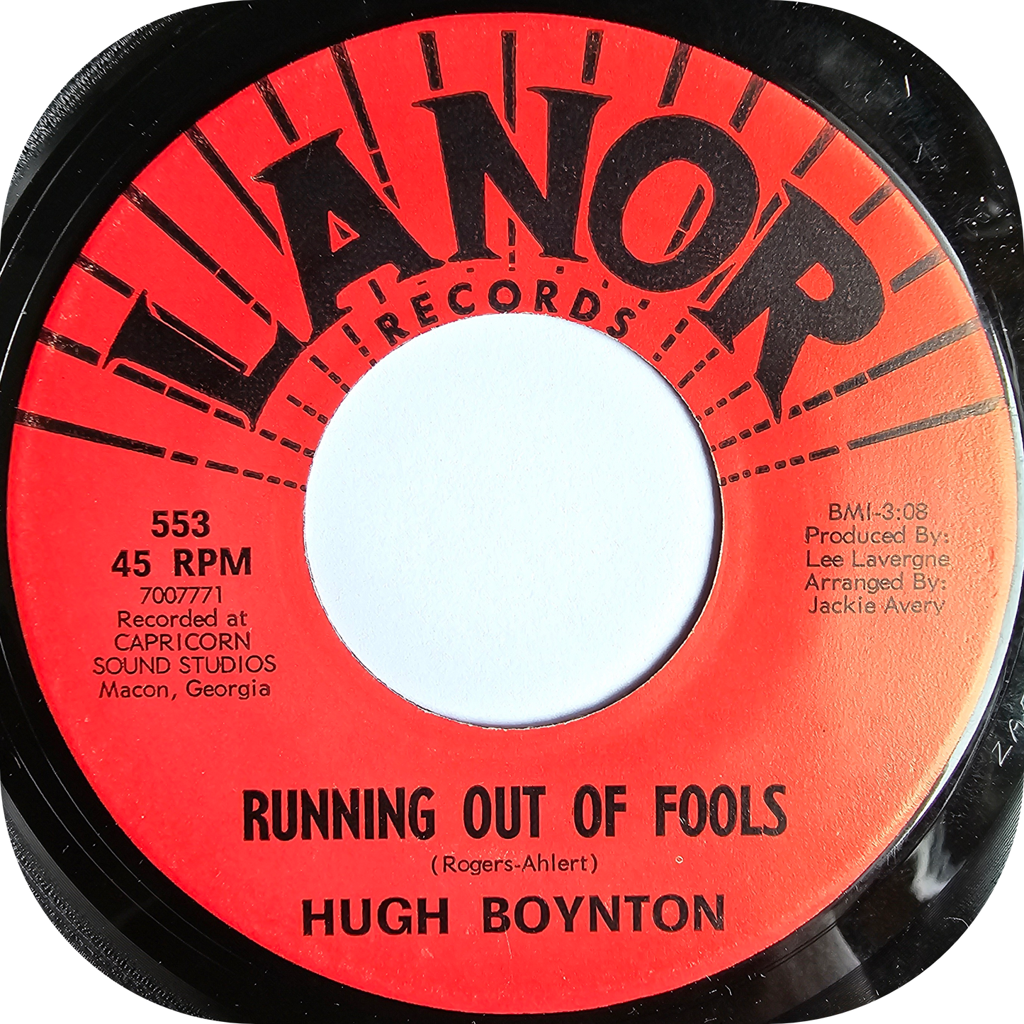 Hugh Boynton - Girl I Feel It - Lanor
