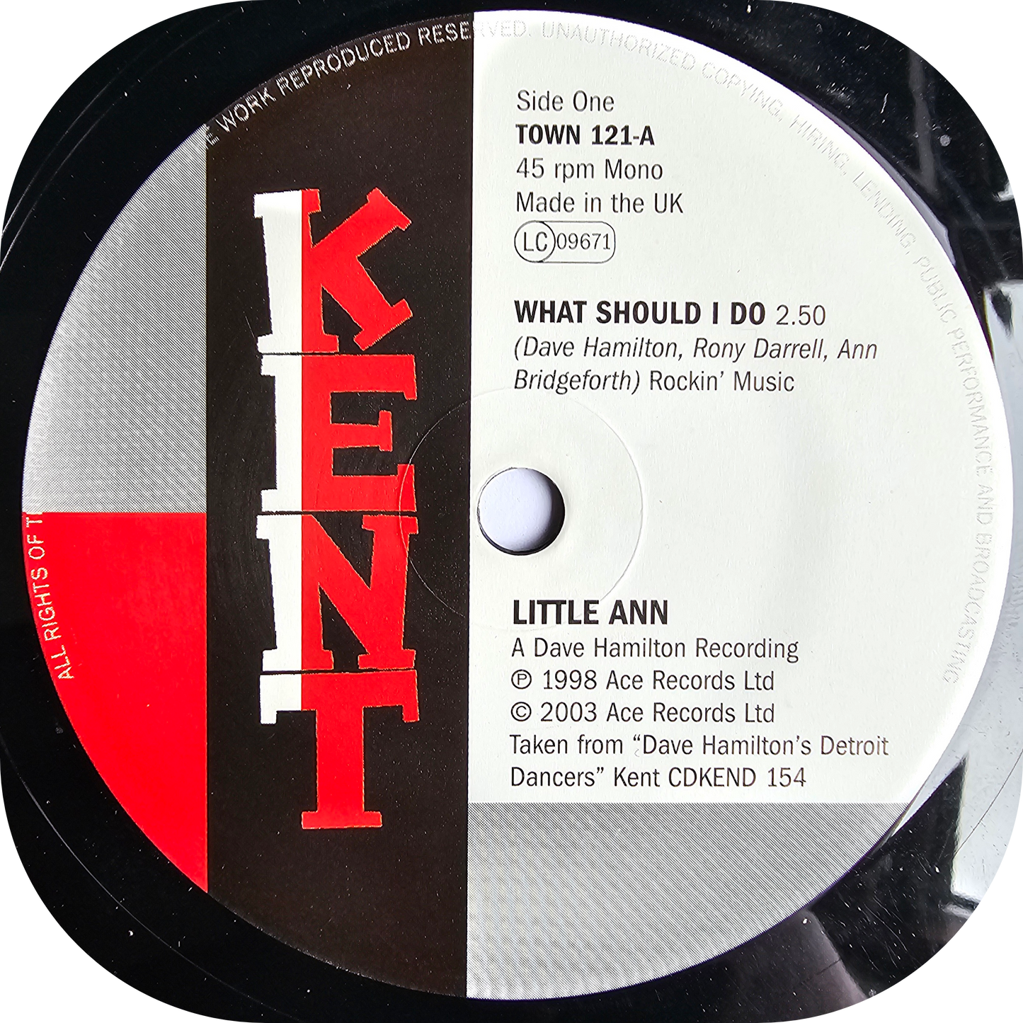Little Ann - What Should I Do - Kent