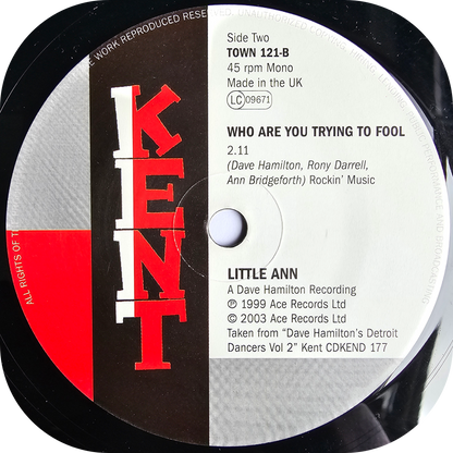 Little Ann - What Should I Do - Kent