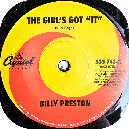 Billy Preston - The Girl's Got 'It' - Capitol