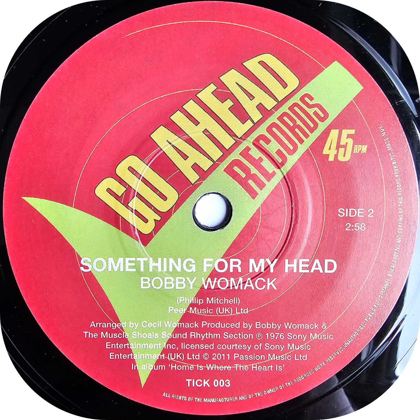 Bobby Womack - Something For My Head - Go Ahead