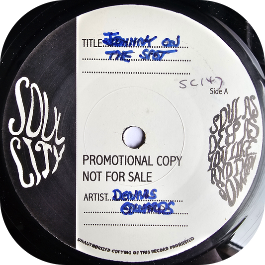 Dennis Edwards - Johnny On The Spot - Soul City TEST PRESS