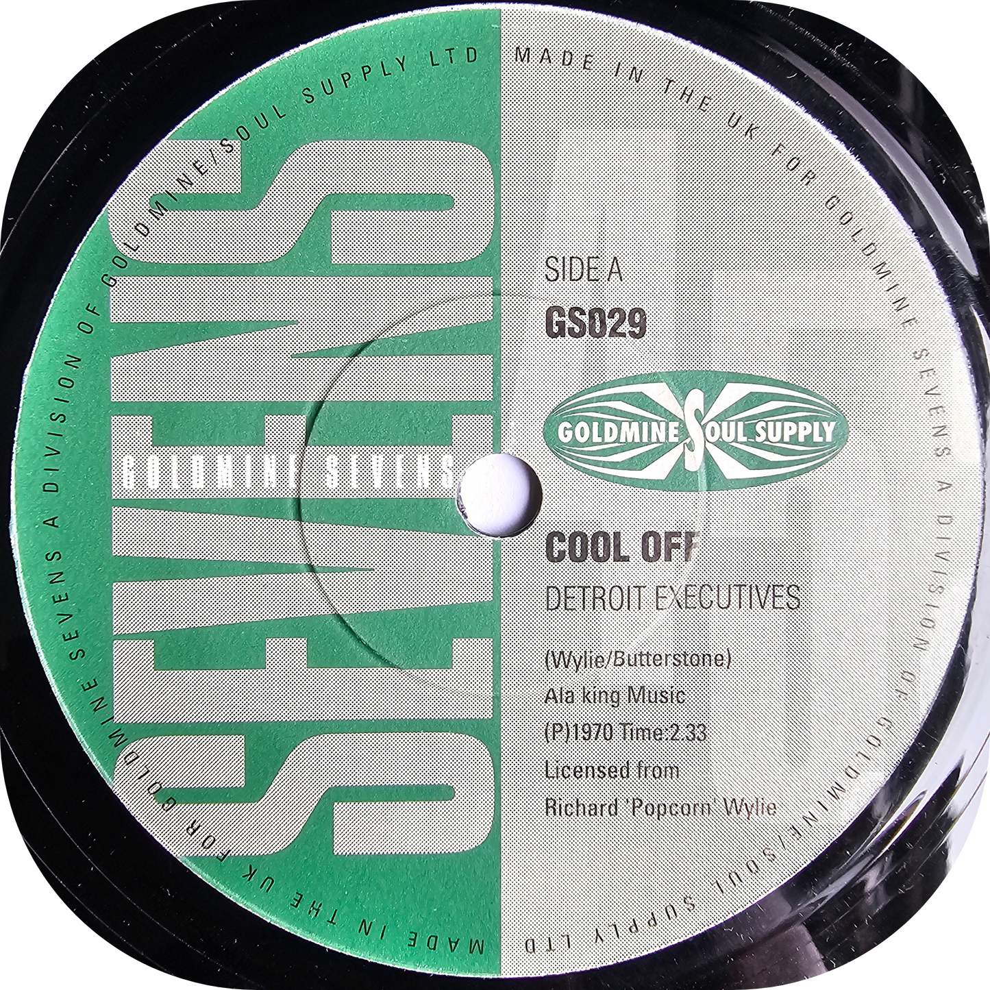 Detroit Executives - Cool Off - Goldmine Sevens