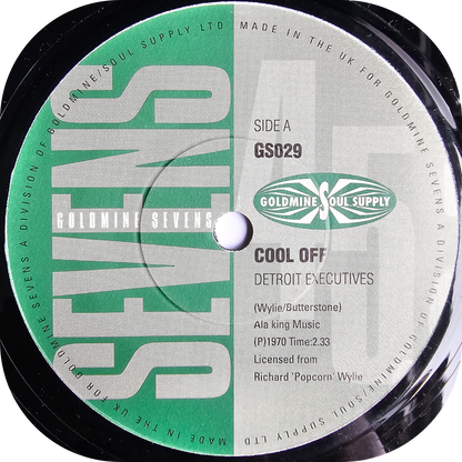 Detroit Executives - Cool Off - Goldmine Sevens