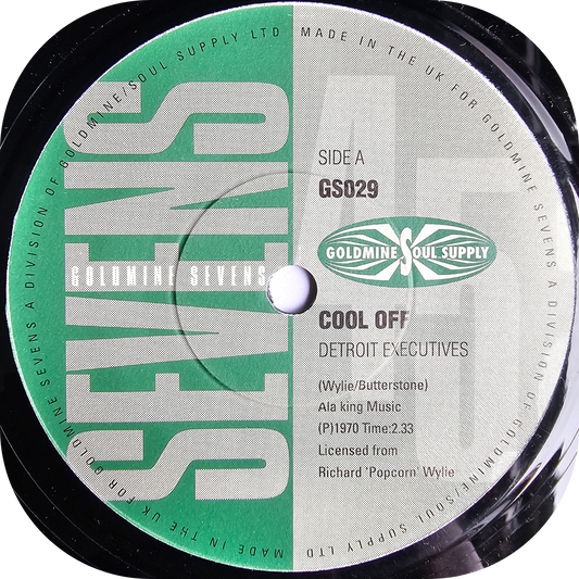 Detroit Executives - Cool Off - Goldmine Sevens