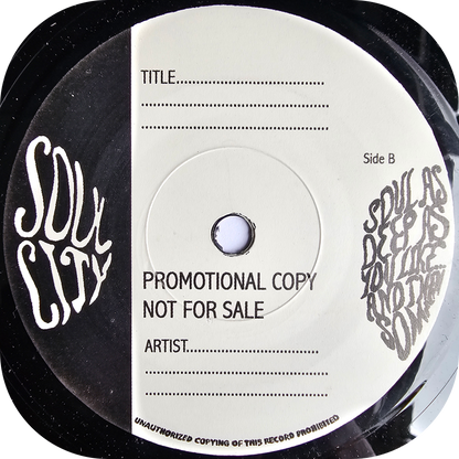 Fabulous Jades, The - Come On And Live - Soul City TEST PRESS
