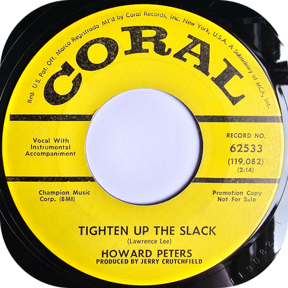 Howard Peters - Tighten Up The Slack - Coral DEMO