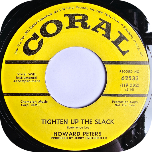 Howard Peters - Tighten Up The Slack - Coral DEMO