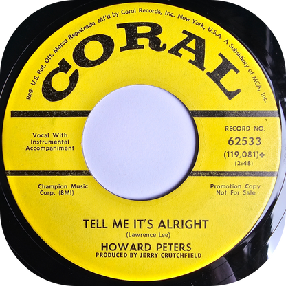 Howard Peters - Tighten Up The Slack - Coral DEMO