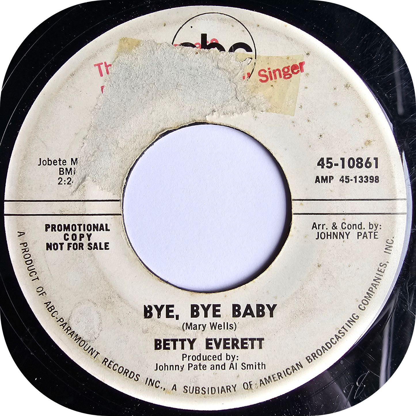 Betty Everett - Bye Bye Baby - ABC DEMO