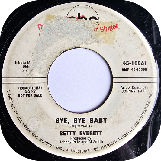 Betty Everett - Bye Bye Baby - ABC DEMO