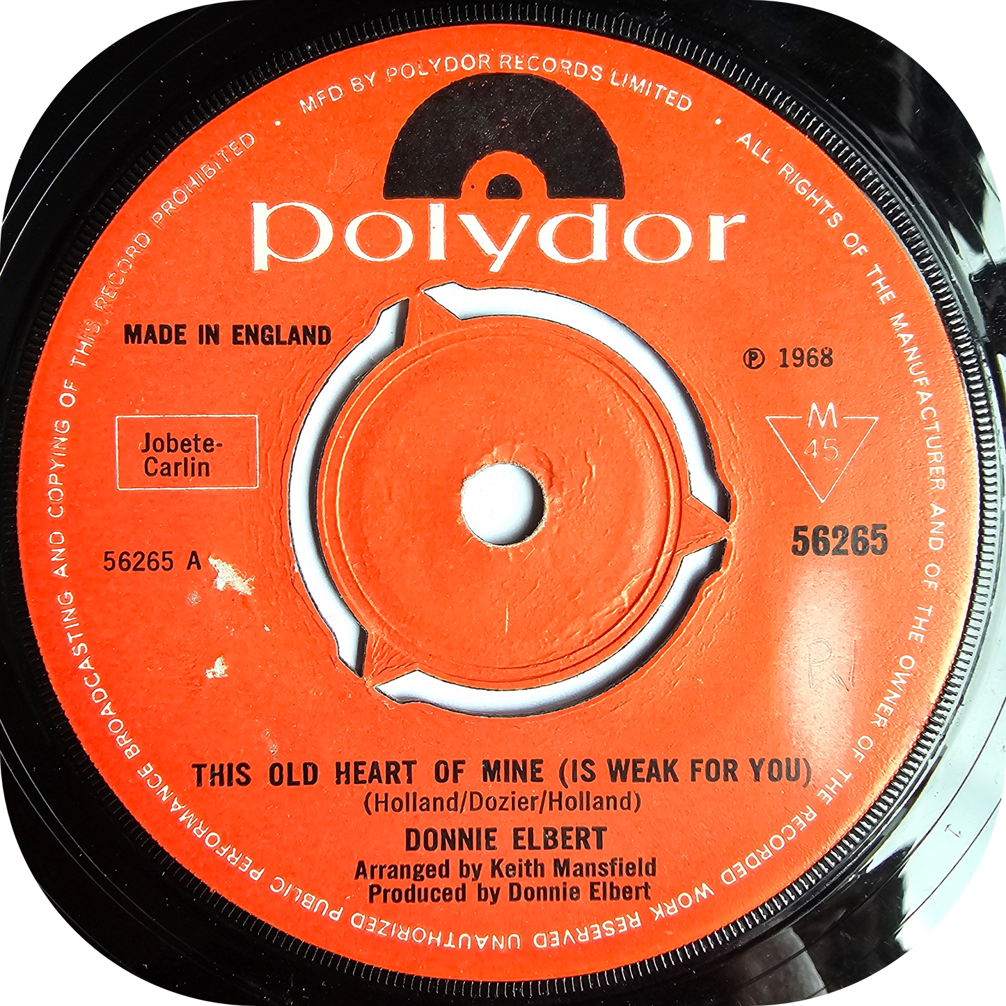 Donnie Elbert - This Old Heart Of Mine - Polydor