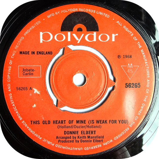 Donnie Elbert - This Old Heart Of Mine - Polydor