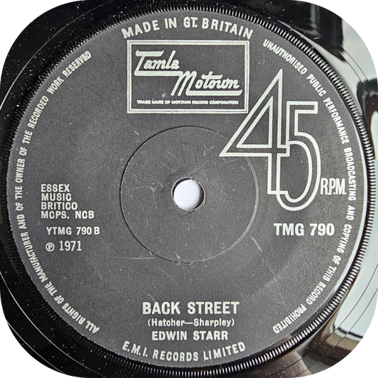Edwin Starr - Back Street - Tamla Motown
