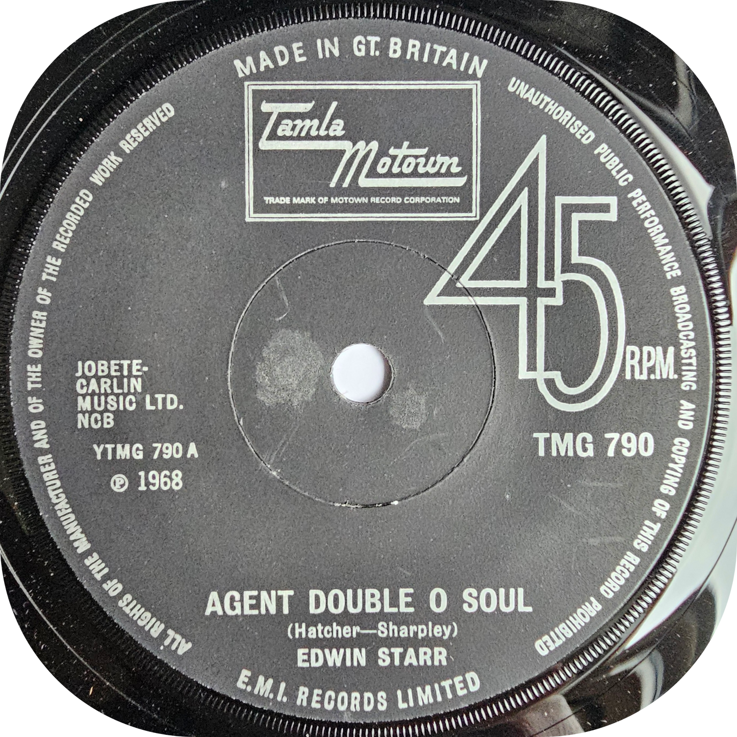 Edwin Starr - Back Street - Tamla Motown