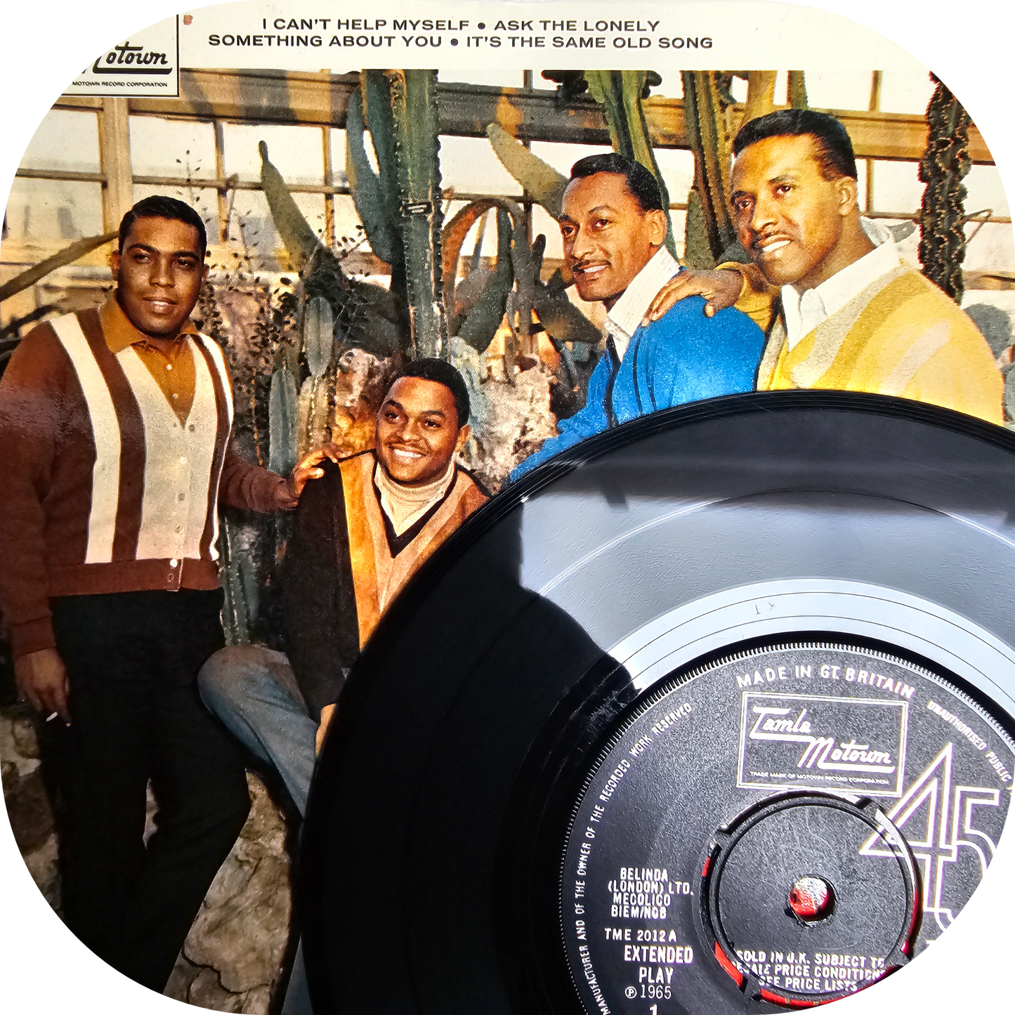 Four Tops - I Can't Help Myself - Tamla Motown E.P