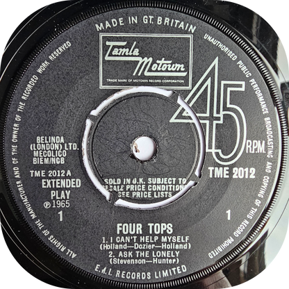 Four Tops - I Can't Help Myself - Tamla Motown E.P