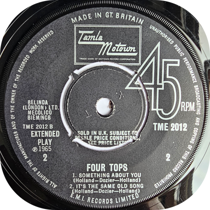 Four Tops - I Can't Help Myself - Tamla Motown E.P