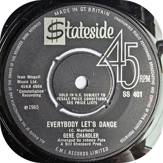 Gene Chandler - Everybody Let's Dance - Stateside