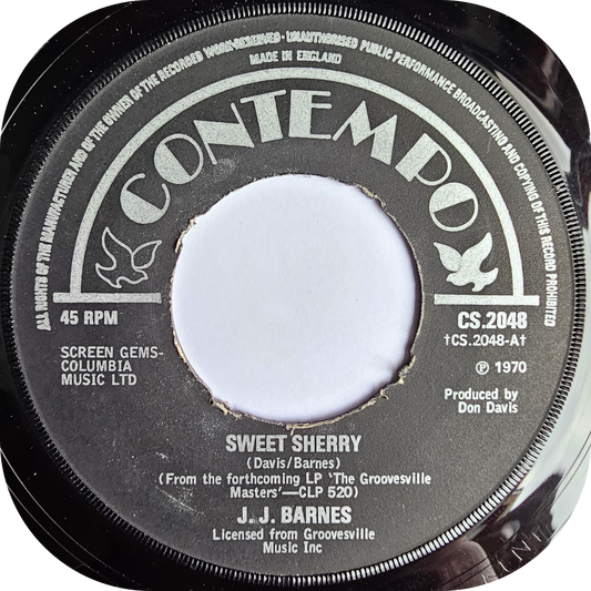 JJ Barnes - Sweet Sherry - Contempo