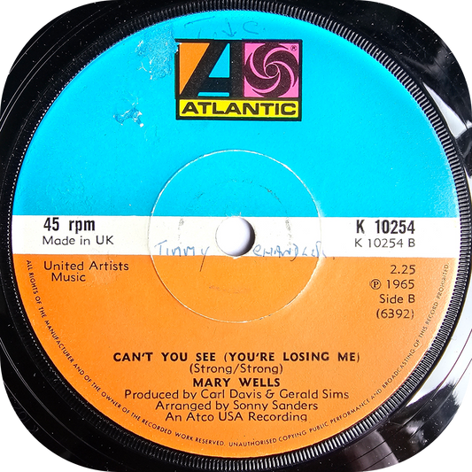 Mary Wells - Can't You See - Atlantic