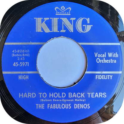 Fabulous Denos, The - I've Enjoyed Being Loved By You - King