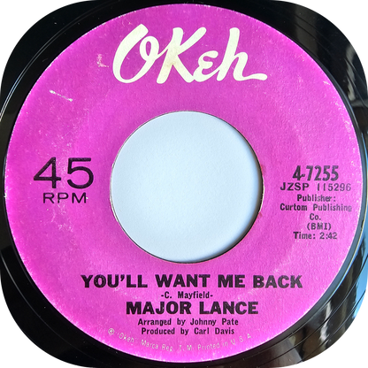 Major Lance - It's The Beat - Okeh