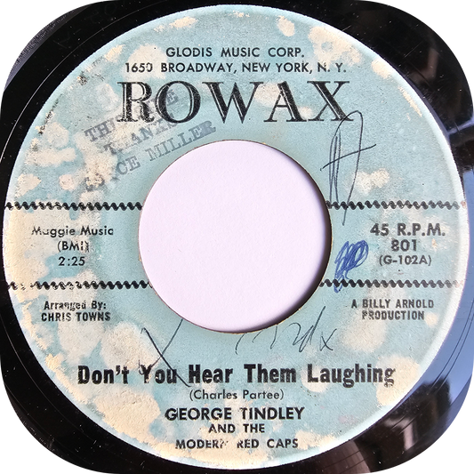 George Tindley - Don't You Hear Them Laughing - Rowax