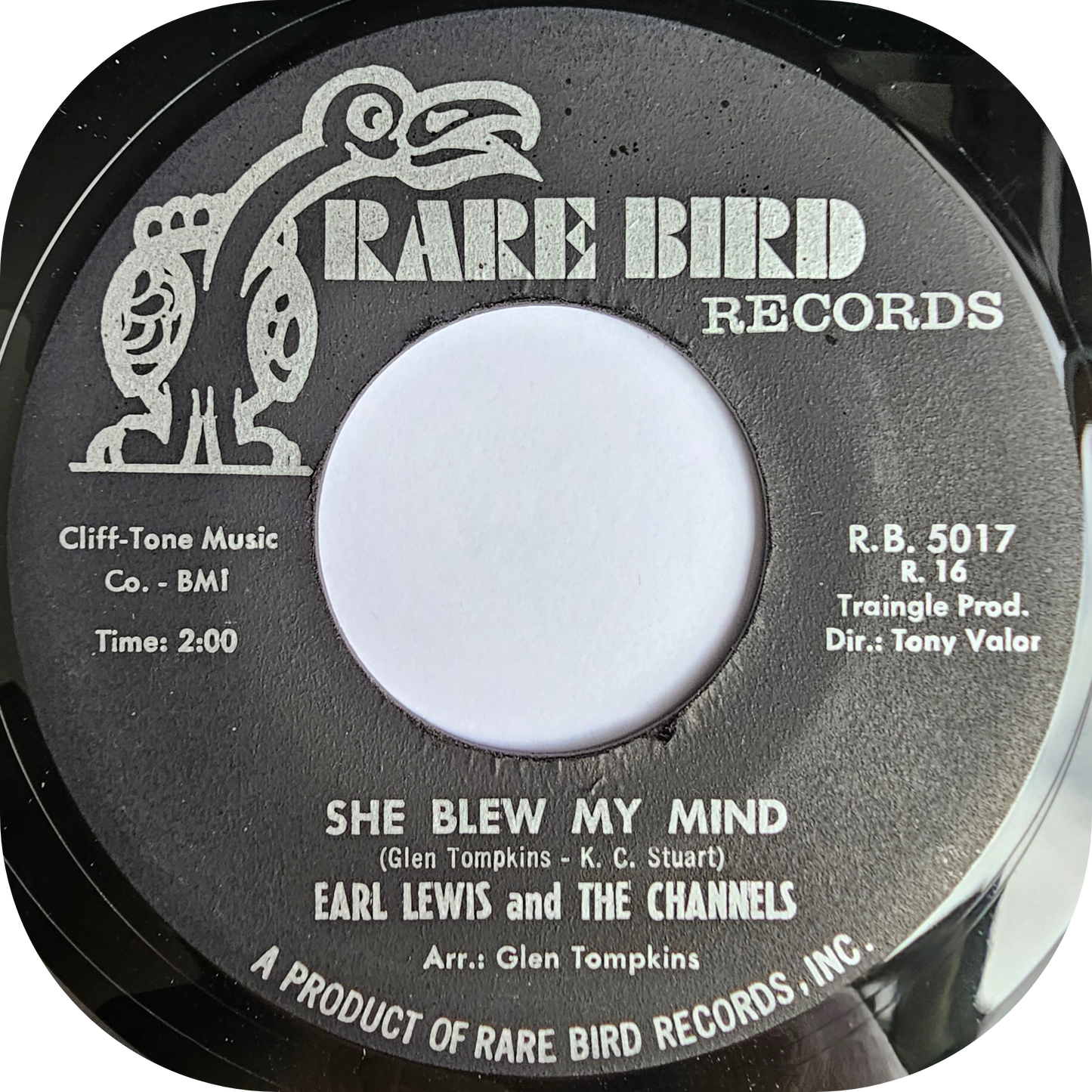 Earl Lewis - She Blew My Mind - Rare Bird