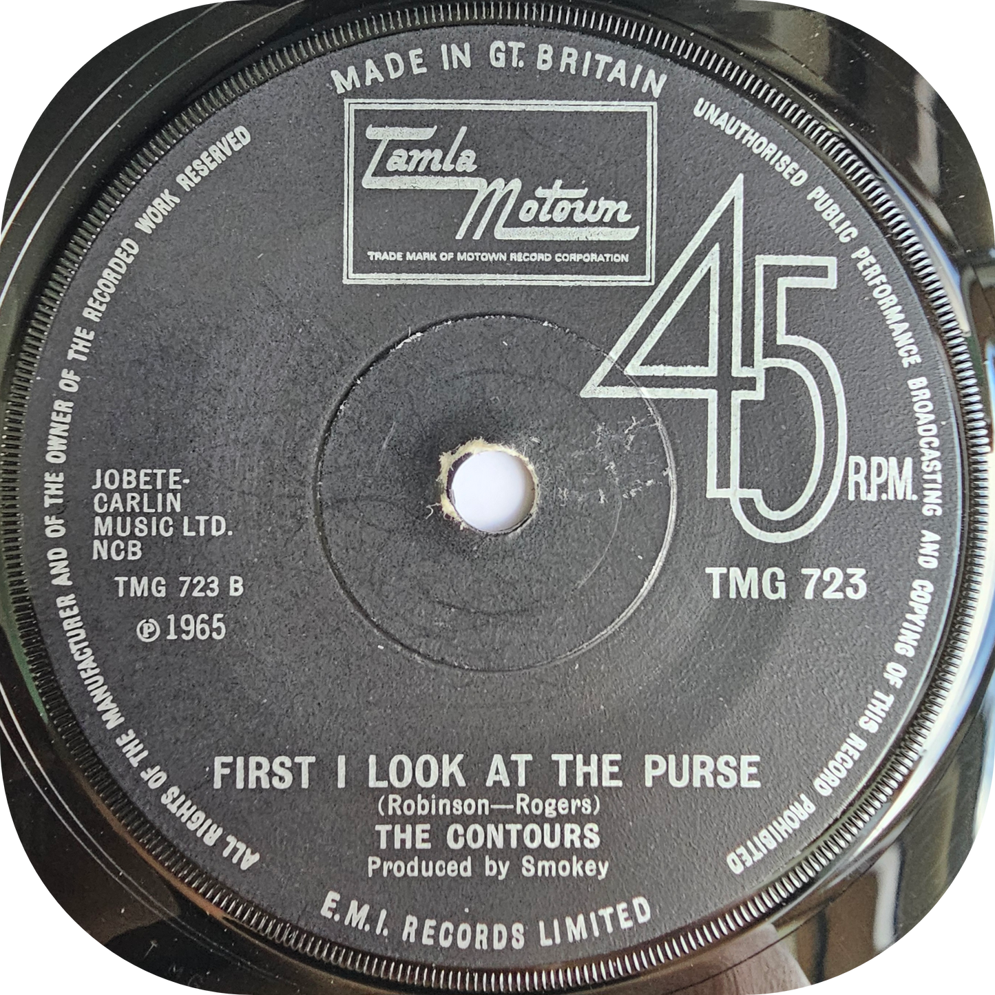Contours, The - Just A Little Misunderstanding - Tamla Motown