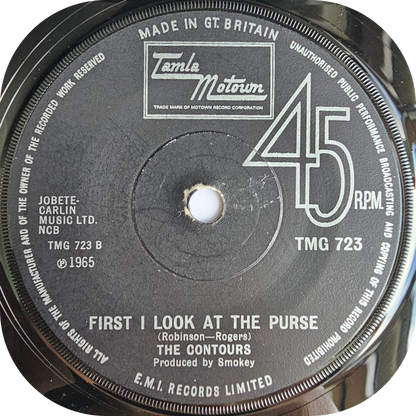 Contours, The - Just A Little Misunderstanding - Tamla Motown