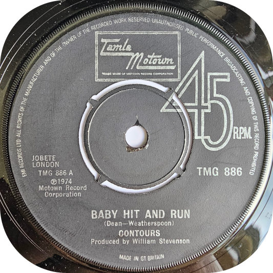 Contours - Baby Hit And Run - Tamla Motown