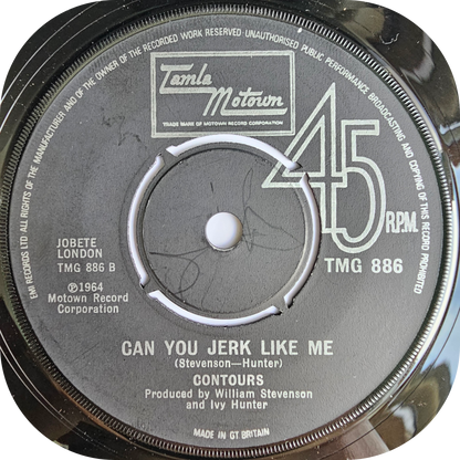 Contours - Baby Hit And Run - Tamla Motown