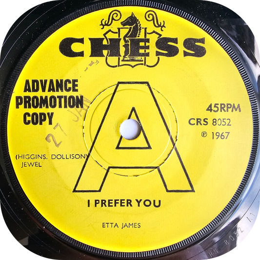 Etta James - I Prefer You - Chess DEMO