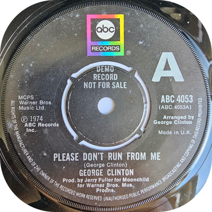 George Clinton - Please Don't Run From Me - ABC DEMO
