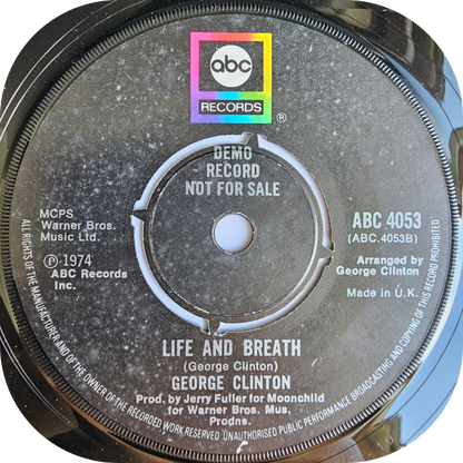 George Clinton - Please Don't Run From Me - ABC DEMO