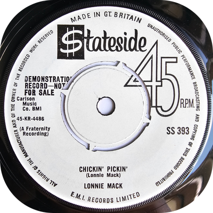 Lonnie Mack - Sa-Ba-Hoola - Stateside DEMO