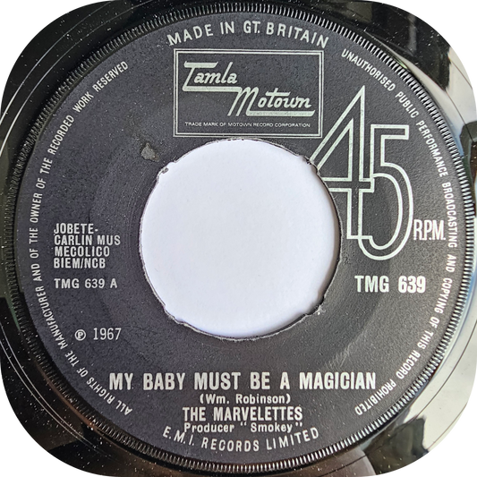 Marvelettes, The - My Baby Must Be A Magician - Tamla Motown