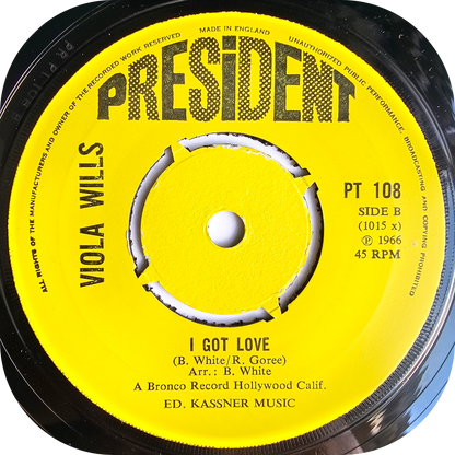 Viola Wills - I Got Love - President