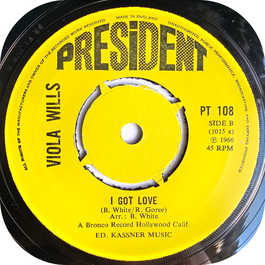 Viola Wills - I Got Love - President