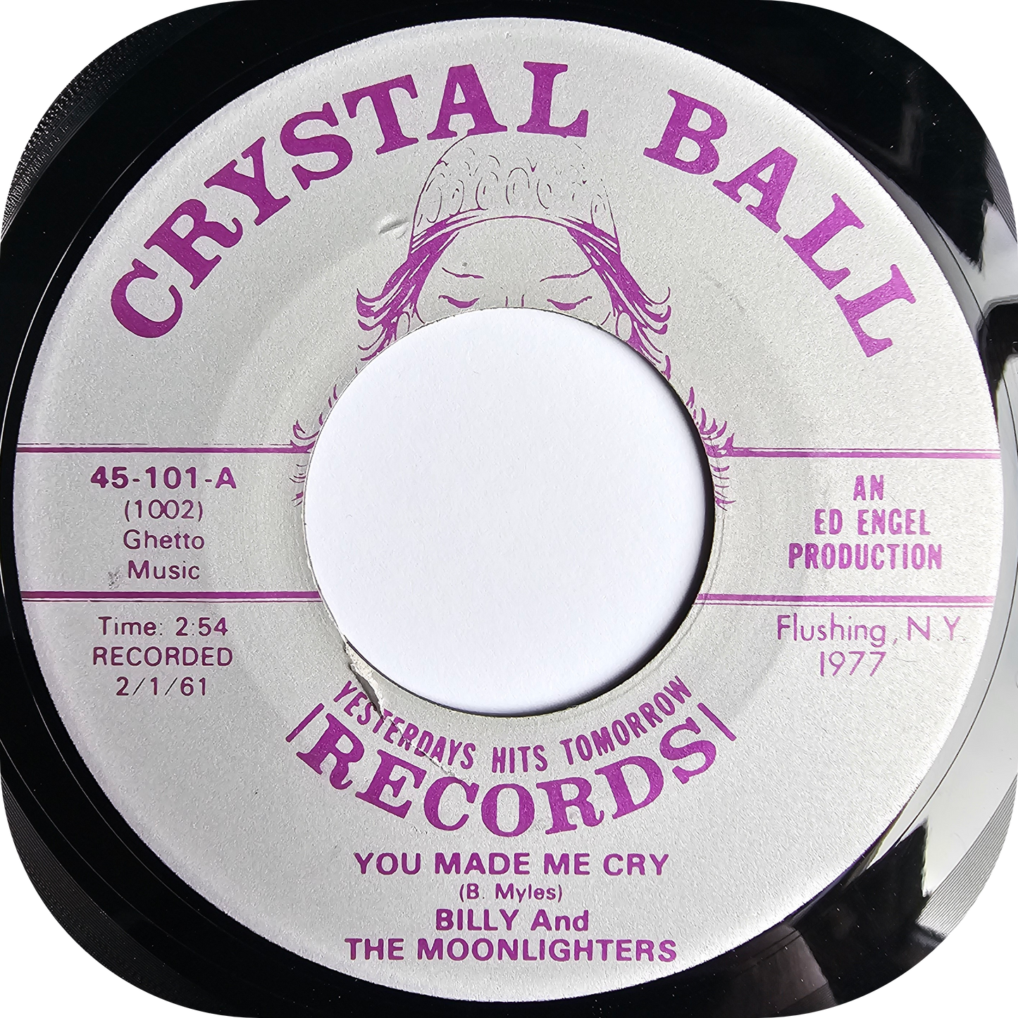 Billy And The Moonlighters - Little Indian Girl - Crystal Ball