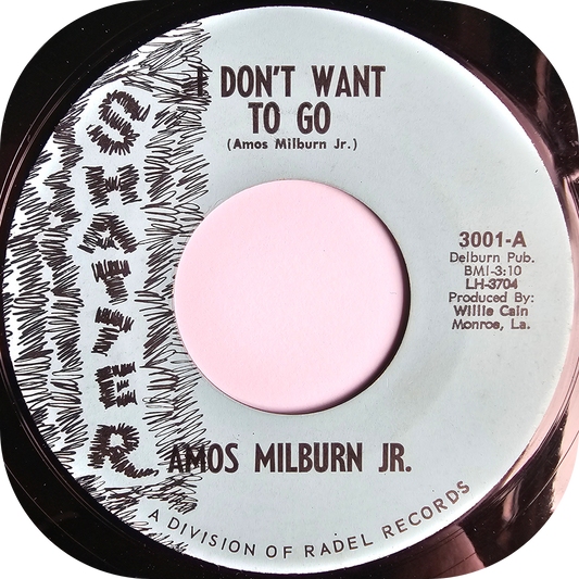 Amos Milburn JR - I Don't Want To Go - Shatter